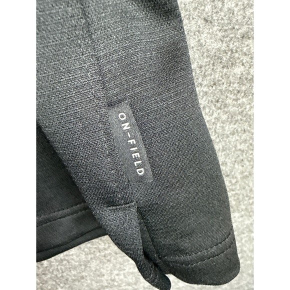 Nike Purdue Boilermakers Dri-Fit 3/4 Zip Pullover Men XXL Black On field Jacket - Picture 3 of 12